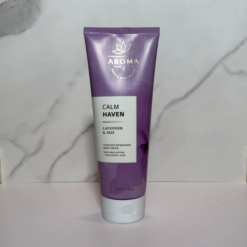 Bath & Body Works Aroma Calm Haven Lavender & Iris Body Cream